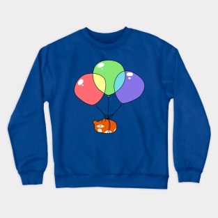 Balloon Hamster Crewneck Sweatshirt